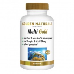GratisVerzending2xGoldenNaturalsMultiGold60tabletten