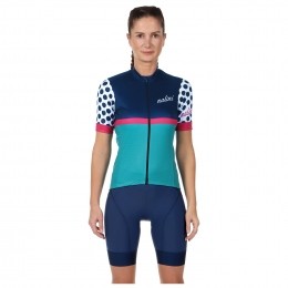 NALINISolidDamessetfietsshirtfietsbroekdamesset2artikelen