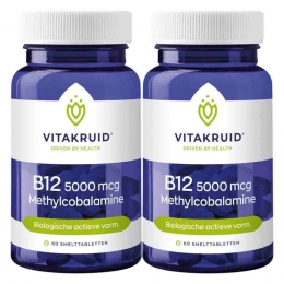 GratisVerzending2xVitakruidB12Methylco5000Mcg60tabletten