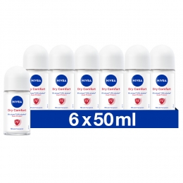 6xNIVEADeodorantRollerDryComfort50ml