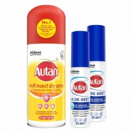 AutanInsectensprayMultiDryen2xNaDeBeetGelPakket