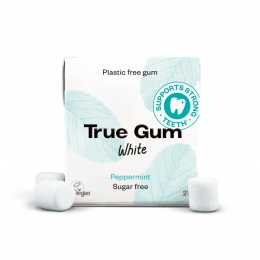 24xTrueGumKauwgomWhiteSugarfree21gr