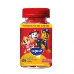 GratisVerzending3xDagravitMultivitamineGummiePawPatrol120gummies