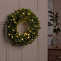 Kerstkransmetledverlichting