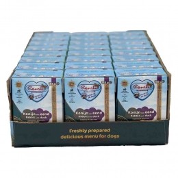 24xRenskeVersGraanvrijTetraHondenvoerNatKonijnmetEend185gr