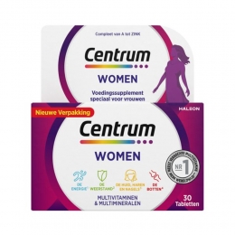 GratisVerzending2xCentrumWomenMultivitaminen30tabletten