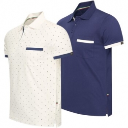 PoloShirtKorteMouwCappuccinoItaliaTodi2-PackPolo