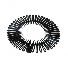 3xHairModeFlexibeleDiadeemZwart