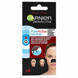 3xGarnierSkinActivePureActiveCharcoalNeusstrips4stuks