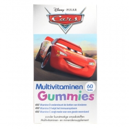 GratisVerzendingDisneyMultivitaminesCars60Gummies