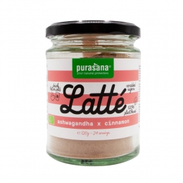 PurasanaLattAshwagandhaKaneelBiologisch120gr