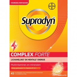 GratisVerzending2xSupradynComplexForte45bruistabletten