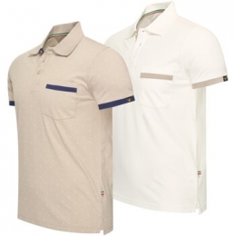 PoloShirtKorteMouwCappuccinoItaliaTodi2-PackPolo