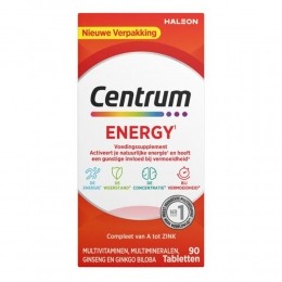 GratisVerzendingCentrumEnergyMultivitaminen90tabletten