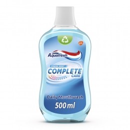 2xAquafreshMondwaterCompleteCareFreshMint500ml