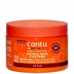 CantuSheabotervoorNatuurlijkHaarDefinitieenGlansCustard340g