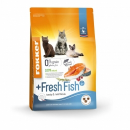 3xFokkerFreshFishKattenvoerVerseZalm25kg