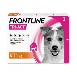 FrontlineTri-ActAntiVlooienenTekenDruppelsS3pipetten