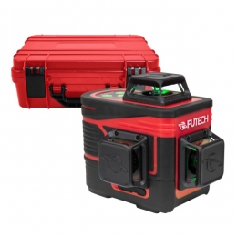 FUTECHMC3DMulticross3DCompactKruislijnlaserInKoffer-Groen-2x150m-3Lijnen