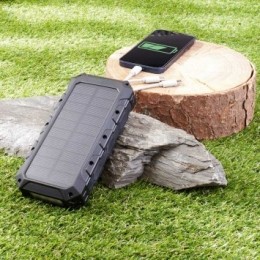 Batterijopladeropzonne-energie