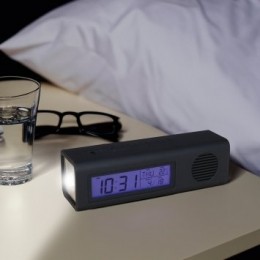 Wekkerradiometledlamp