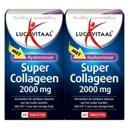 GratisVerzending2xLucovitaalSuperCollageen2000mg60tabletten