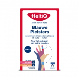 HeltiQBlauwePleisters25stuks