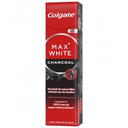 6xColgateTandpastaMaxWhiteActiveCharcoal75ml