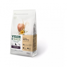 VigorSageKattenvoerWell-BeingGinseng400gr