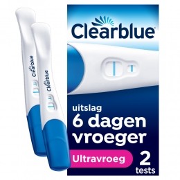 6xClearblueZwangerschapstestUltravroeg2stuks