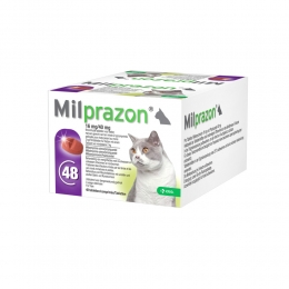 MilprazonWormtablettenKat16mg40mgGroot48tabletten