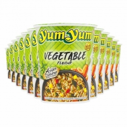 12xYumYumNoodlesSoepCupGroenten70gr