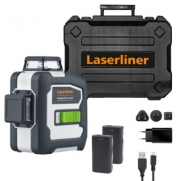 Laserliner036295ACompactPlane-Laser3GPro-Groen-30M
