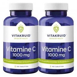 GratisVerzending2xVitakruidVitamineC1000mg100tabletten