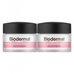 2xBiodermalNachtcrmeGevoeligeHuid50ml