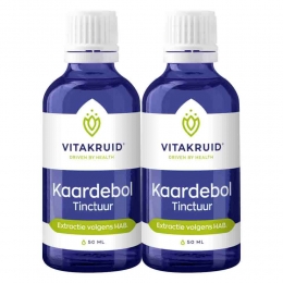 GratisVerzending2xVitakruidKaardebolTinctuurBio50ml