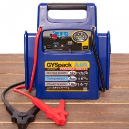 GYSpackAir-JumpstarterCompressoren12Vvoeding