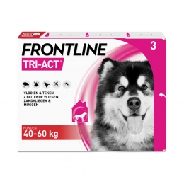 FrontlineTri-ActAntiVlooienenTekenDruppelsXL3pipetten