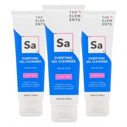 3xTheElementsClearSkinPurifyingGelCleanser125ml
