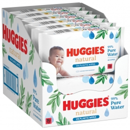12xHuggiesBillendoekjesNatural0plastic12x48576stuks