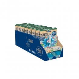 8xAmbiPurToiletblokWaterBloemen