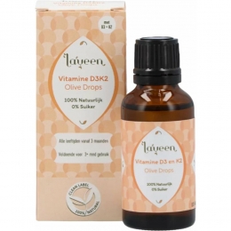 GratisVerzendingLaveenOliveDropsVitaminenD3K230ml
