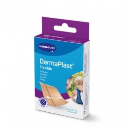 3xDermaplastFlexibelePleisters10cmx6cm10stuks