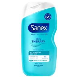 3xSanexDouchegelSkinTherapyReduceImperfections450ml