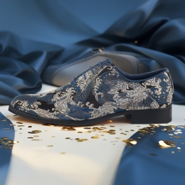 SilentBlueTsunamiLureaux-HandgemaakteNetteSchoenenVoorHeren