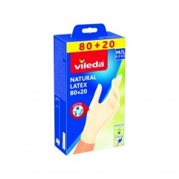 ViledaNaturalLatexHandschoenen100Stuks