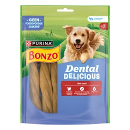 BonzoHondensnackDentalFreshRund200gr