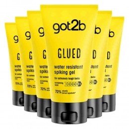 6xGot2bGluedWaterResistantSpikingGel150ml