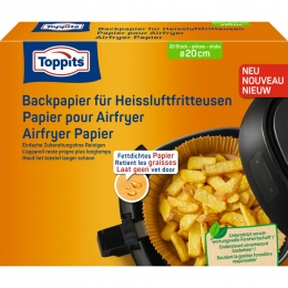 ToppitsAirfryerPapier20cm20stuks