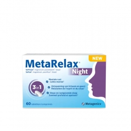 GratisVerzendingMetagenicsMetaRelaxNight60tabletten